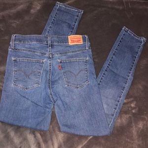 Slimming skinny Levi’s